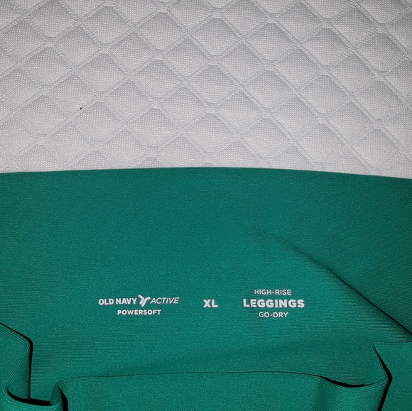 Old Navy XL Green leggings - Picture 2 of 2